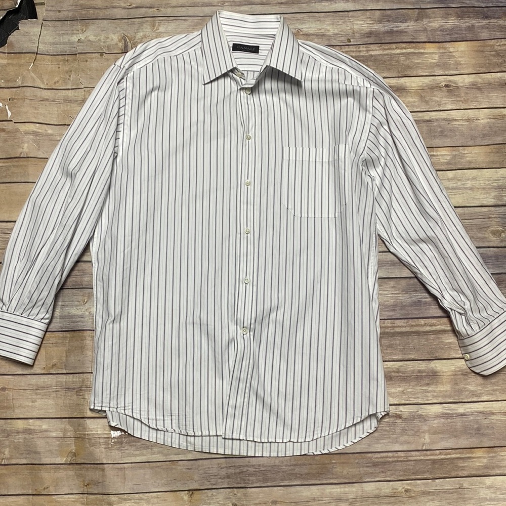 Canali Button Down Top